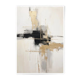 Abstract Gold Photographic Prints, Modern Wall Art, Contemporary Art Print, Home Decor, Minimalist Artwork, Black and White Prints - Tawshia